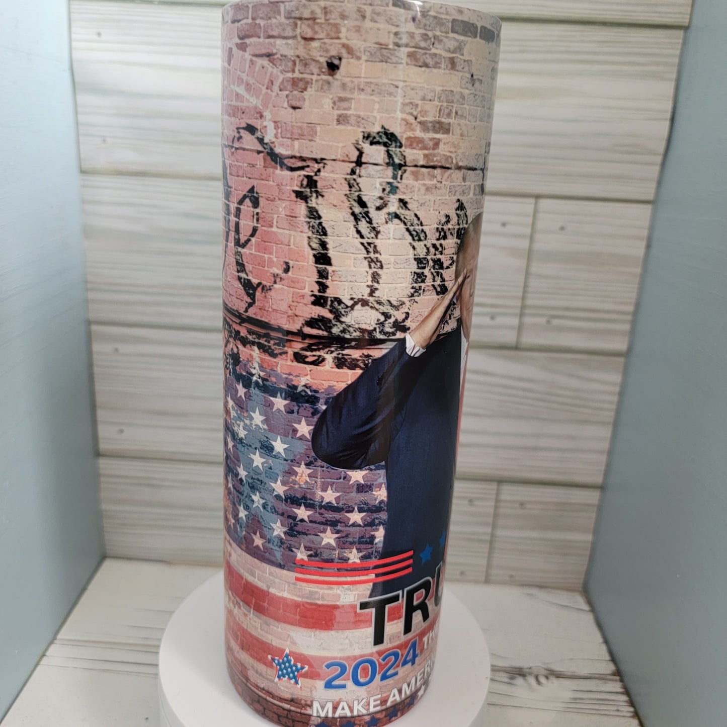 20oz Trump 2024 Make America Great Again Sublimation Tumbler