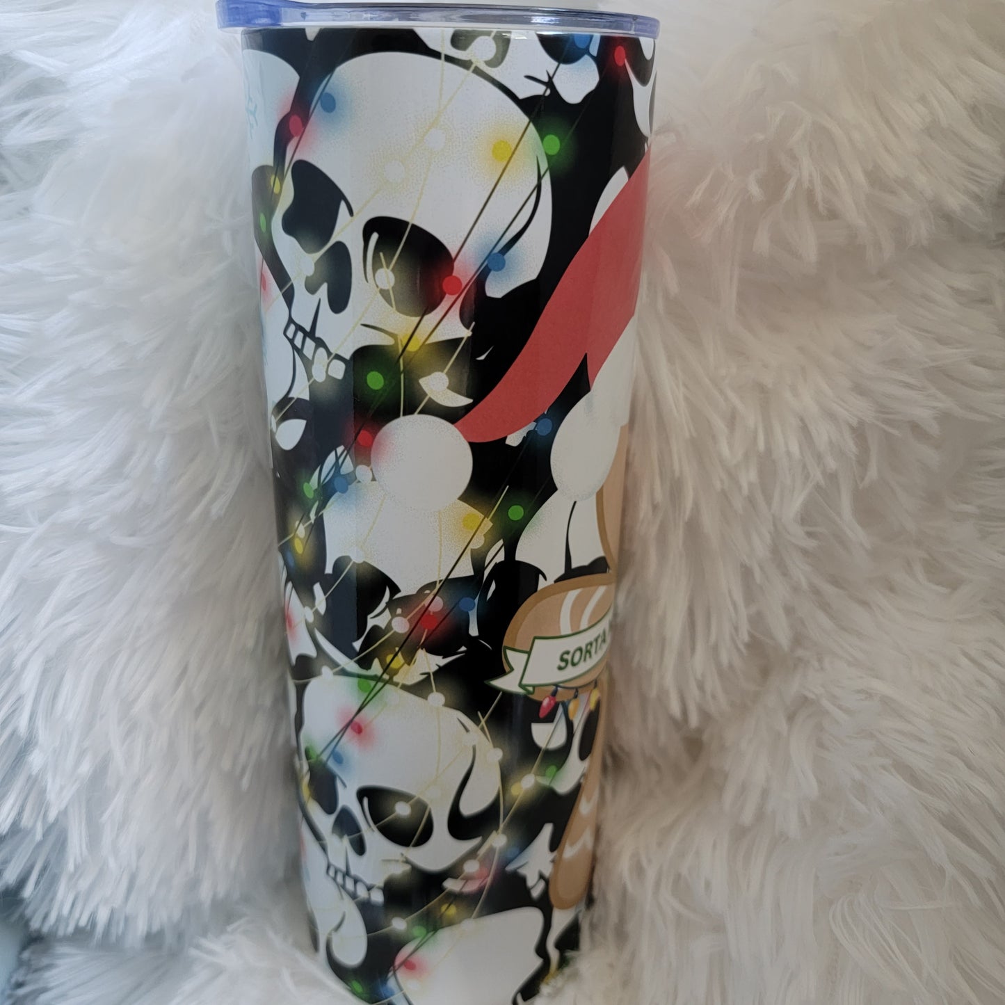 20oz Sort Scary Sorta Merry Tumbler