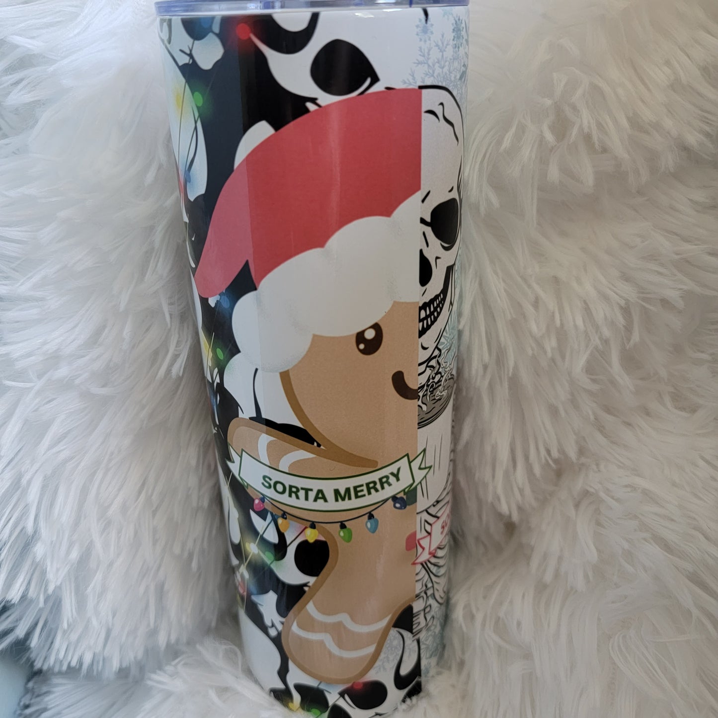 20oz Sort Scary Sorta Merry Tumbler