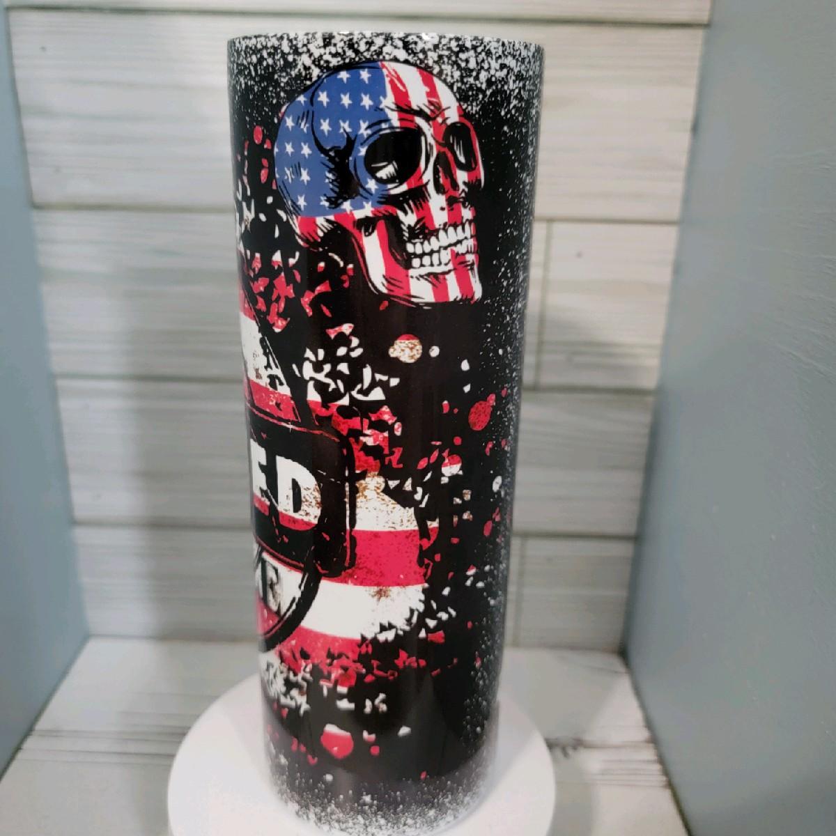 Certified Ahole American Flag Sublimation tumbler drinkware Stainless Insulation Steel