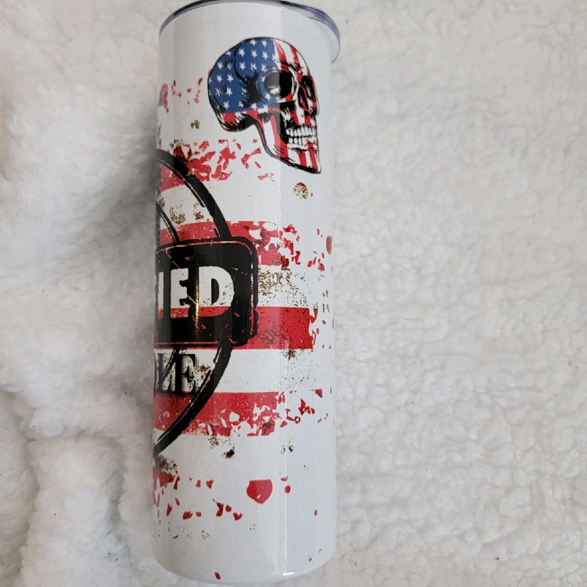 Certified Ahole American Flag Sublimation tumbler drinkware Stainless Insulation Steel