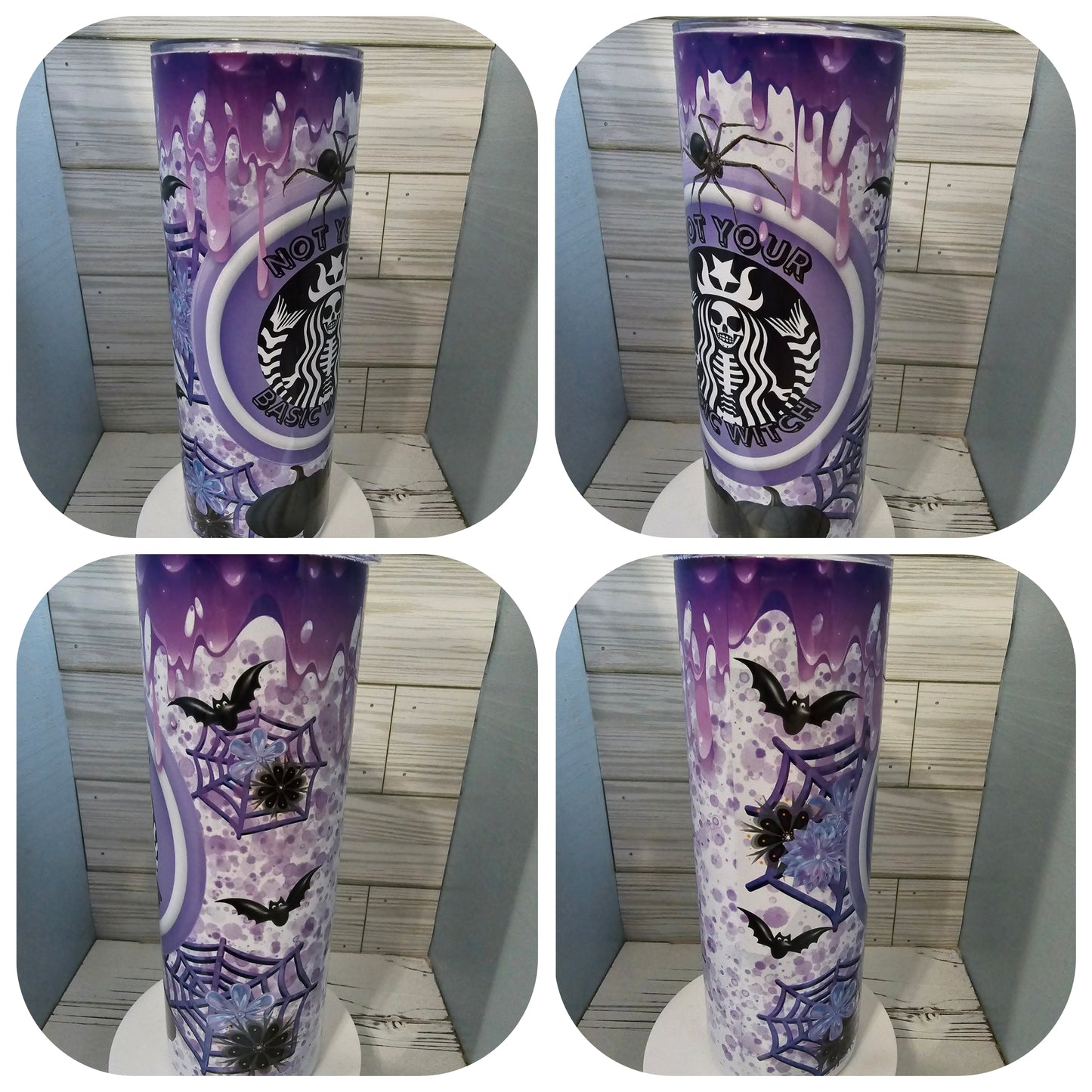 Halloween Spooky sublimation tumblers Ghostface, Michael Myers, pennywise, beetlejuice, jigsaw, chucky, hocus pocus